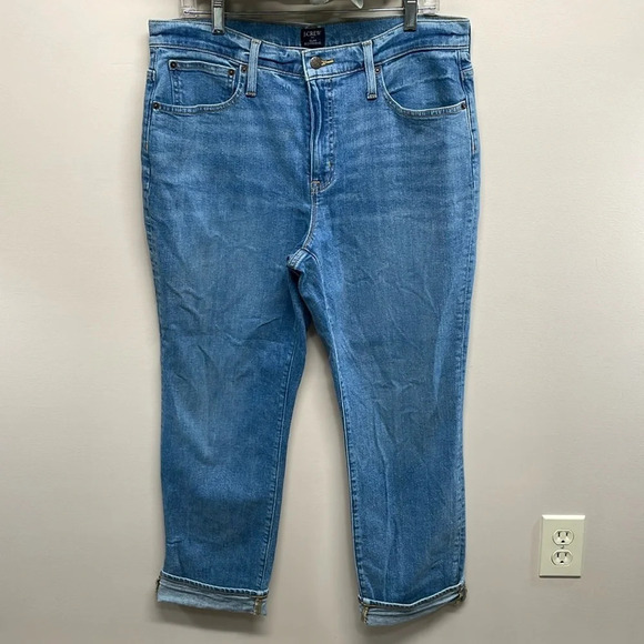 J. Crew Slim Boyfriend Denim Jeans 30 - Picture 1 of 16